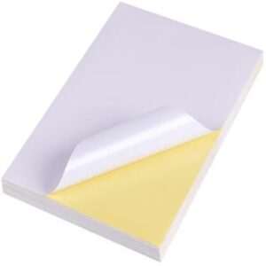 Adhesivo - PVC, Pliego-Blanco