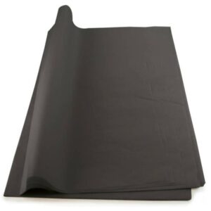 Papel Seda - 20g, 50x70, Negro, Resma 520pl