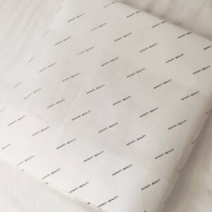 Impresión Papel Seda blanco 46x63 + LOGO 1.000u